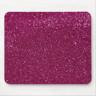 Rosa Glitzer-Glitzern Mousepad