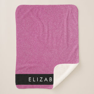 Rosa Glitzer, Hintergrund des Glitzer, Ihr Name Sherpadecke