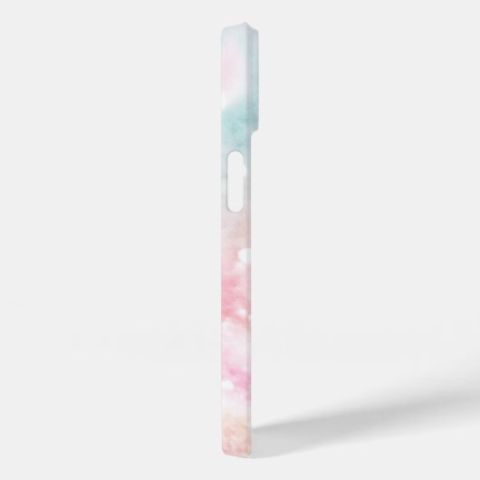 Rosa Glitzer Hübsch Bokeh-Muster Case-Mate iPhone Hülle (Rückseite / Rechts)