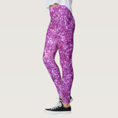 Rosa Glitzer Leggings (Links)