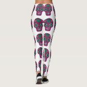 Rosa Glitzer Leggings (Rückseite)