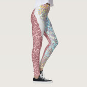 Rosa Glitzer Leggings (Rechts)