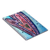 Rosa Glitzer Liebe Hearts Art Notebook Journal Notizblock (Rechte Seite)