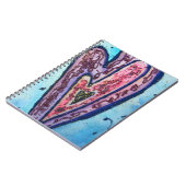 Rosa Glitzer Liebe Hearts Art Notebook Journal Notizblock (Linke Seite)