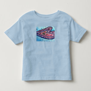Rosa Glitzer Liebe Kunst Kunst T - Shirt