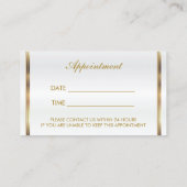 Rosa Glitzer Lippen Ernennung Zeitplan 2 Terminkarte (Rückseite)