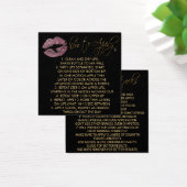 Rosa Glitzer Lips 2 - Anwenden (Schreibtisch)