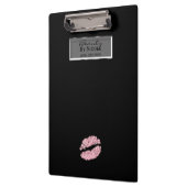 Rosa Glitzer Livio Vacchini Gebäudes Rodelbahn Per Klemmbrett (Links)