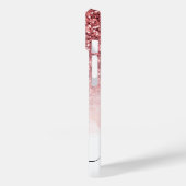 Rosa Glitzer Marmor Case-Mate iPhone Hülle (Rückseite / Links)