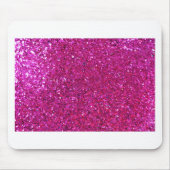 Rosa Glitzer Mousepad (Vorne)