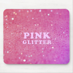 Rosa Glitzer Mousepad