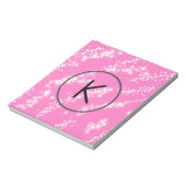 Rosa Glitzer Notizblock (Rotiert)