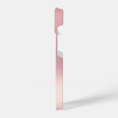 Rosa Glitzer Personalisiert iPhone Hülle (Linke Seite)