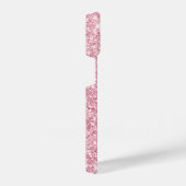 Rosa Glitzer Personalisiert iPhone Hülle (Rechte Seite)