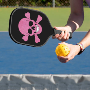 Rosa Glitzer Pickleball Schläger