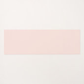 Rosa Glitzer Regenbogen Einhorn Mit Monogramm Yogamatte (Rückseite (Horizontal))