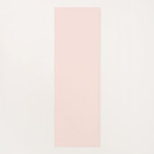 Rosa Glitzer Regenbogen Einhorn Mit Monogramm Yogamatte (Rückseite)