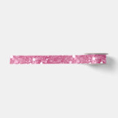 Rosa Glitzer Satinband (Vorderseite)