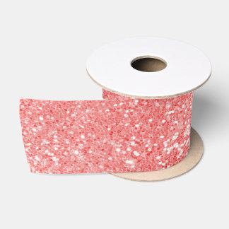 Rosa Glitzer Satinband
