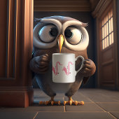 Rosa Glitzer Saxophone Illustration Kaffeetasse