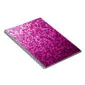 Rosa Glitzer-Sequenzen Notizblock (Rechte Seite)