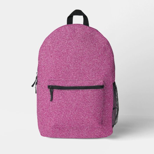 Rosa Glitzer, Sparkle, Hintergrund des Glitzer Bedruckter Rucksack (Vorderseite)