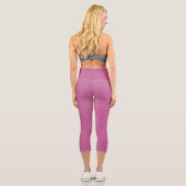 Rosa Glitzer, Sparkle, Hintergrund des Glitzer Capri Leggings (Rückseite)