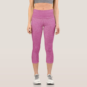 Rosa Glitzer, Sparkle, Hintergrund des Glitzer Capri Leggings