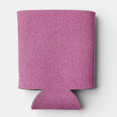 Rosa Glitzer, Sparkle, Hintergrund des Glitzer Dosenkühler (Rückseite)