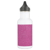 Rosa Glitzer, Sparkle, Hintergrund des Glitzer Edelstahlflasche (Links)