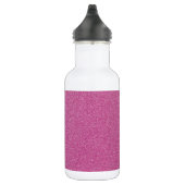 Rosa Glitzer, Sparkle, Hintergrund des Glitzer Edelstahlflasche (Rechts)