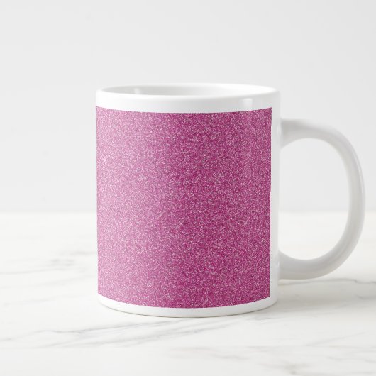 Rosa Glitzer, Sparkle, Hintergrund des Glitzer Jumbo-Tasse (Rechts)