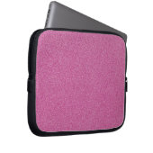 Rosa Glitzer, Sparkle, Hintergrund des Glitzer Laptopschutzhülle (Vorne Rechts)