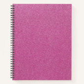 Rosa Glitzer, Sparkle, Hintergrund des Glitzer Notizblock (Vorderseite)