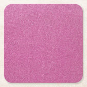 Rosa Glitzer, Sparkle, Hintergrund des Glitzer Rechteckiger Pappuntersetzer (Vorderseite)