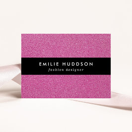Rosa Glitzer, Sparkle, Hintergrund des Glitzer Visitenkarte