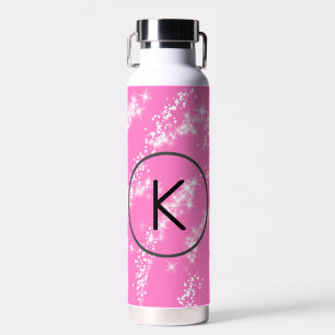Rosa Glitzer Trinkflasche