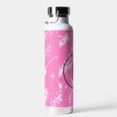 Rosa Glitzer Trinkflasche (Rechts)