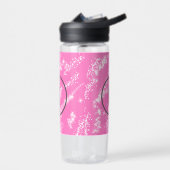 Rosa Glitzer Trinkflasche (Links)