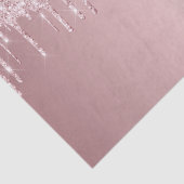 Rosa Glitzer Tropfen gürteln glänzen Seidenpapier (Ausschnitt)