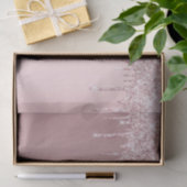 Rosa Glitzer Tropfen gürteln glänzen Seidenpapier (Geschenk)