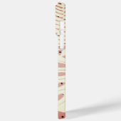 Rosa Glitzer Tropische Blätter Case-Mate iPhone Hülle (Rückseite / Links)