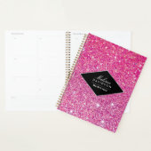 Rosa Glitzer und Glamour Terminkalender Planer (Anzeige)