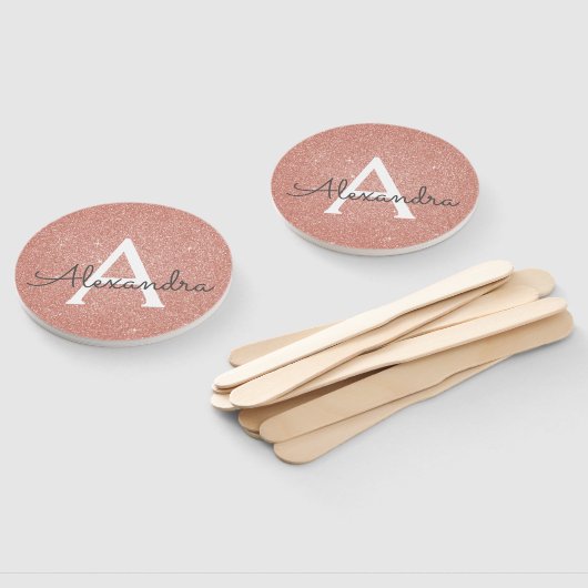 Rosa-Glitzer und Sparklogramm Fächer (Non-assembled)