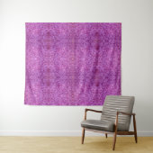 Rosa Glitzer Wandteppich (Beispiel (Horizontal))