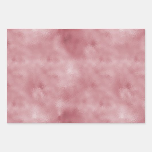 Rosa Glitzer Zebra Geschenkpapier Set (Vorderseite 2)