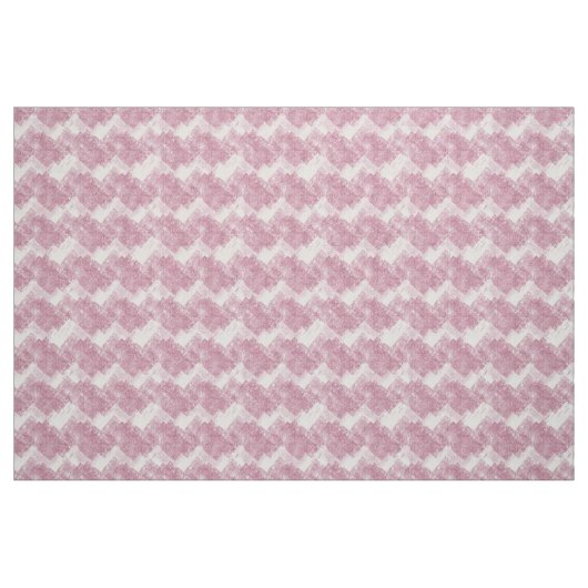 Rosa Glitzern auf Weiß. Stoff (Fat Quarter (45,7 x 55,9 cm))