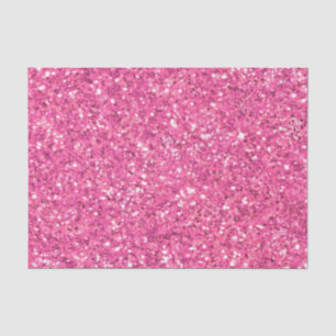 Rosa glitzerndes Glitzer Seidenpapier
