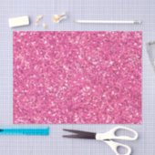 Rosa glitzerndes Glitzer Seidenpapier (Handwerk)