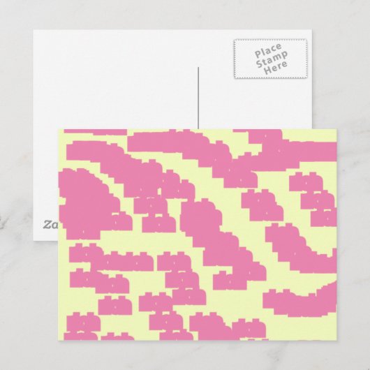 Rosa Glück 888 Postkarte (Vorne/Hinten)